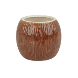 Beaumont Tropical Home Bar Accessories Ceramic Cocktail Tiki Coconut Cup 500ml