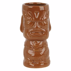 Beaumont Tropical Home Bar Accessories Ceramic Cocktail Molokai Tiki Cup