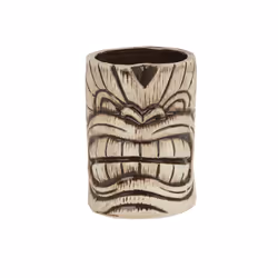 Beaumont Tropical Home Bar Accessory Ceramic Cocktail Toscano Kanaloa Tiki Cup