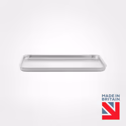 Mermaid Silver Anodised Aluminium Baking Tray, 16"