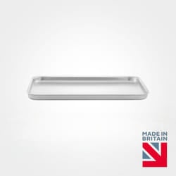 Mermaid Silver Anodised Aluminium Baking Tray, 16"
