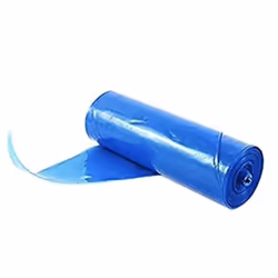 21" Blue Disposable Piping Bags (100 Bags / 1 Roll)