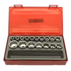 TengTools 03570207 Socket set 17 Double Hexagon 1/2 Inner rectangle - Additional view 7