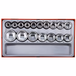 Socket set; TengTools; 17 Hexagon Socket 1/2 Inner rectangle