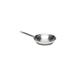 Genware 1524-00 Fry Pan, 18/4 Stainless Steel, 24 cm