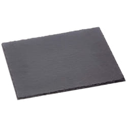 Genware NEV-SLTN-3226 Slate Platter, 32 cm x 26 cm, Natural