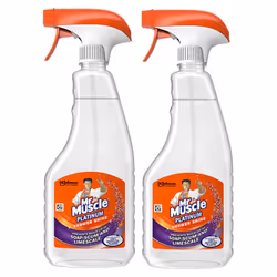 2 x Mr Muscle Platinum Shower Shine Limescale Spray - 500ml