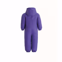 Regatta Kids Splosh III Waterproof & Breathable Insulated All-In-One Outdoor Rain Suit,Blue,Size 6-12 Month