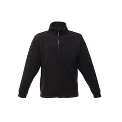Regatta Great Outdoors Unisex Thor Overhead Half Zip Anti-Pill Fleece Sweater (170 GSM) - M, Black