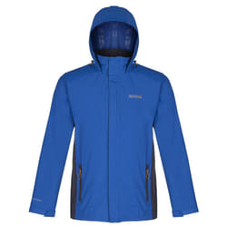 Regatta Great Outdoors Mens Outdoor Classic Matt Hooded Waterproof Jacket - 2XL, Oxford Blue/Iron