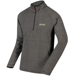 Regatta Great Outdoors Mens Montes Fleece Top - XL, Light Steel
