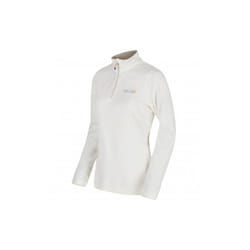 Regatta Great Outdoors Womens/Ladies Sweetheart 1/4 Zip Fleece Top - 16, Polar Bear/Parchment