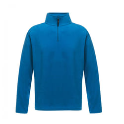 Regatta Mens Micro Zip Neck Fleece Top - XL, Oxford Blue