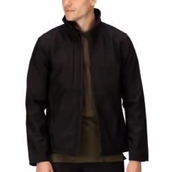 Regatta Professional Mens Octagon II Printable 3 Layer Membrane Softshell -Black - L, Black