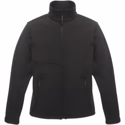 ) Regatta Professional Mens Octagon II Warm Three Layer Softshell Jacket - Black / Black, XXL - Chest 46-48" (117-122cm