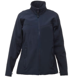 Regatta Ladies Uproar Softshell Wind Resistant Jacket - 12 UK, Navy/Navy