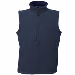 Regatta Mens Flux Softshell Bodywarmer / Sleeveless Jacket Water Repellent And Wind Resistant - XL, Navy /Navy