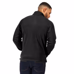 Regatta Professional Men's Thor III Interactive Workwear Fleece Jacket, Black, size Large