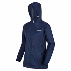 Regatta Pack-It III, Rain jacket, Female, Adult, Zipper, Polyamide, Blue