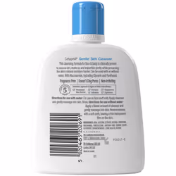 Gentle Skin Cleanser Travel-Size 118ml, Soap-Free Face & Body Wash, Hydrates Dry, Normal & Sensitive Skin With Niacinamide, Vegan Friendly