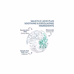 Gentle Clear Triple-Action Blemish Serum 30ml, with 0.5% Salicylic Acid and Niacinamide for Blemish-prone Sensitive Skin