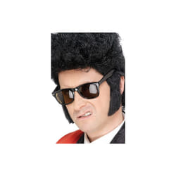 Smiffy's Sideburns Teddy Boy - Black -  sideburns teddy boy black smiffys dress fancy self adhesive