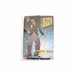 Large Men's 1920's Star Costume - costume charlie chaplin 1920s mens fancy dress outfit star silent movie film