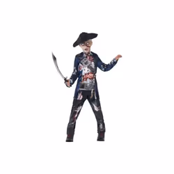 Smiffy's Children's Jolly Rotten Pirate Boy, Top, Trousers And Hat, Serious - pirate jolly rotten boys fancy dress costume h ...