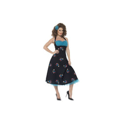 Women's Grease Cha Cha Digregorio Costume -  cha costume grease digregorio fancy dress womens ladies 1950s adults outfit licensed smiffys