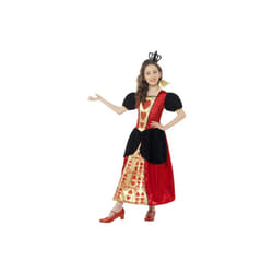 Smiffy's Children's Miss Hearts Costume, Dress & 3d Felt Crown, Ages 4-6, -