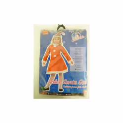 Large Girl's Santa Costume - santa dress costume fancy christmas girls outfit miss kids xmas value smiffys