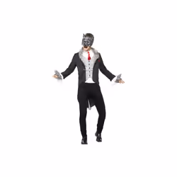 Smiffy's 44395l Men's Big Bad Wolf Costume (large)