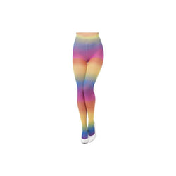 Smiffy's 44620 Opaque Tights (one Size) -  opaque tights rainbow fancy dress ladies 1980s smiffys