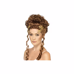 Gold Ladies Laurel Leaf Headpiece -  laurel leaf headpiece greek gold fancy dress roman smiffys womens