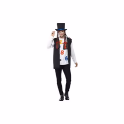 Smiffy's 44630xl Men's 80s Pop Star Costume (x-large) - fancy dress costume 80s pop star mens boy george outfit culture club