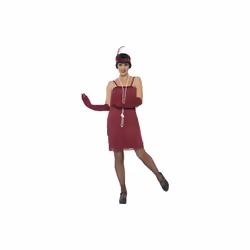 Smiffy's 44675l Women's Flapper Costume (large) - Fancy Dress Ladies Womens 20s - flapper costume fancy dress ladies womens ...