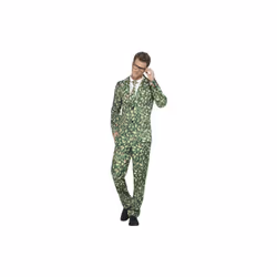 Smiffy's 41010xl Brussel Sprout Men's Suit (x-large) - suit sprout christmas brussel fancy dress costume mens outfit smiffys ...