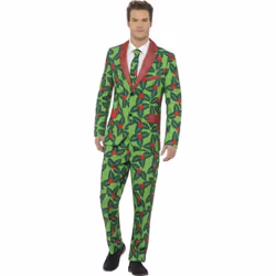 Holly Berry Suit, Stand Out Suits Fancy Dress, XL