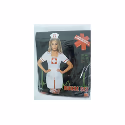 Ladies Sexy Nurse Cap, Garter & Apron Kit -  set nurse fancy dress nurses costume adult womens garter apron ladies sexy kit s ...