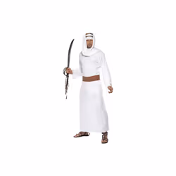 Smiffy's Men's Lawrence Of Arabia Costume, Gown, Headpiece And Belt, Around -