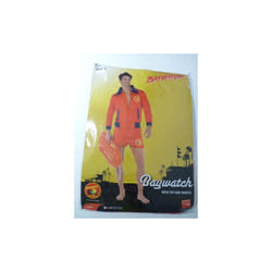 Medium Mens Baywatch Lifeguard Costume -  baywatch costume lifeguard mens fancy dress adult outfit tv beach smiffys licensed