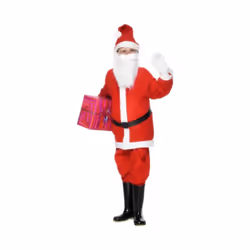 Santa Boy Costume, Medium Age 6-8