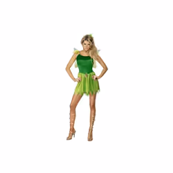 Smiffy's Adult Women's Woodland Fairy Costume, Dress, Headpiece And Wings, - costume fairy woodland fancy dress womens ladie ...