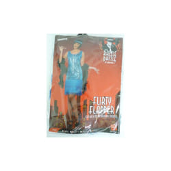 Medium Ladies Teal Flirty Flapper Costume -  costume flapper dress fancy ladies flirty 1920s outfit charleston smiffys