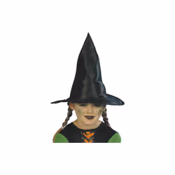 Smiffy's 30cm Witch Child Hat Fabric Childs - hat halloween fancy dress black witch witches accessory kids girls costume chi ...