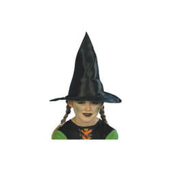 Smiffy's 30cm Witch Child Hat Fabric Childs -  hat halloween fancy dress black witch witches accessory kids girls costume childs childrens