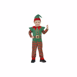 Smiffys 21489s Elf Children's Costume (small) - Kids Fancy Dress Little Helper - elf kids fancy dress little helper christma ...