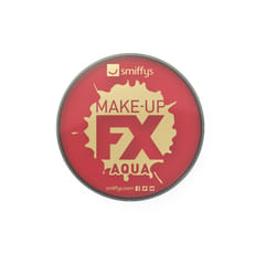 Aqua Body And Face Paint, Water Based, Bright Red, 16ml - Paint Fx Smiffys Red -  face paint body fx smiffys red make up 16ml fancy dress accessory