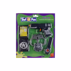 Smiffy's Police Set With Gun Handcuff Badge And Watch - Fancy Dress Kids - police set gun badge watch fancy dress kids smiff ...