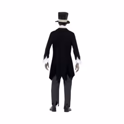 Till Death Do Us Part Zombie Groom Costume, Chest 38"-40", Leg Inseam 32.75"